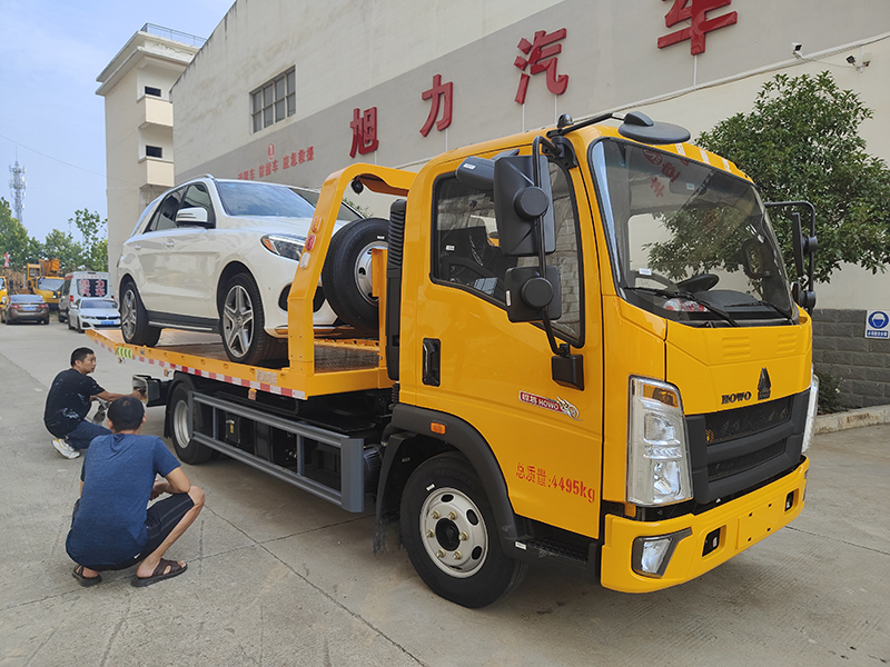 國六藍牌重汽豪沃悍將清障車（重載型）